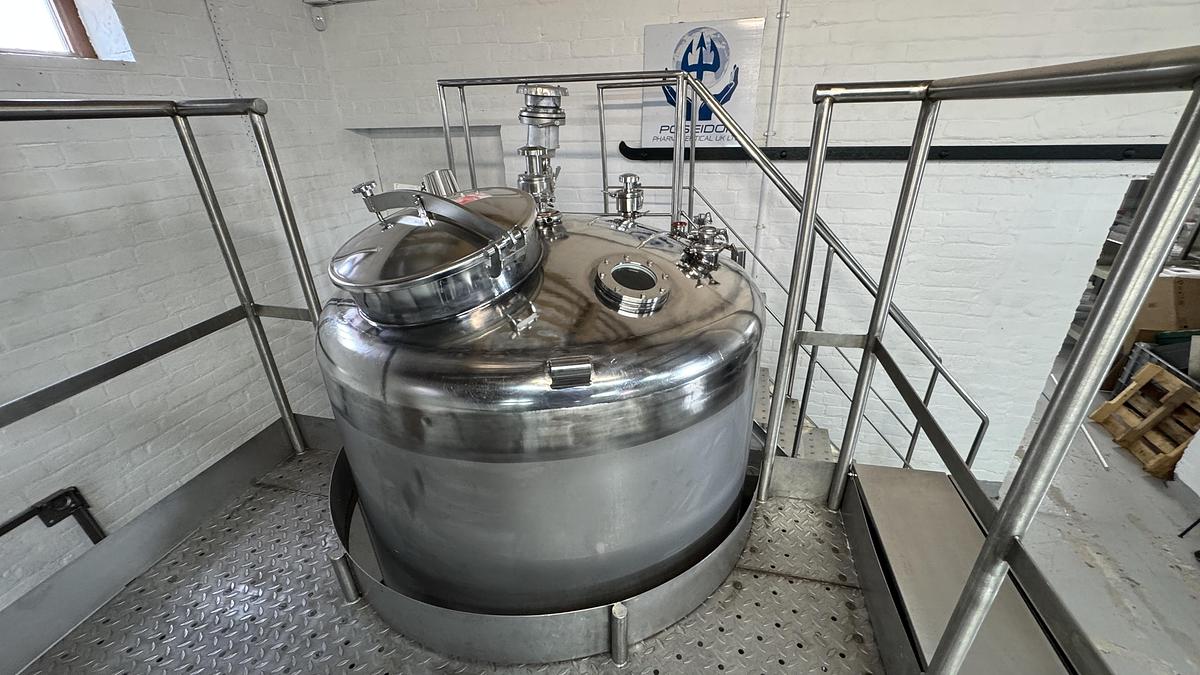 Used Milfor MGW-1 Processing Magnetic Mixer (Alcohol, ATEX) 