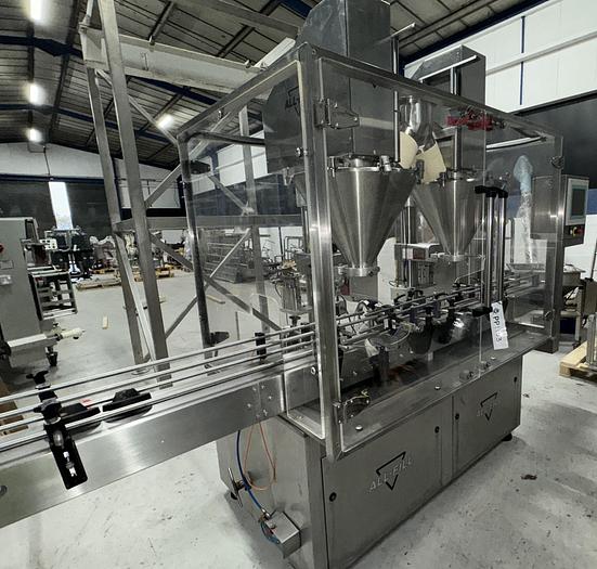 Used All-Fill 2-Head Automatic Powder Filler