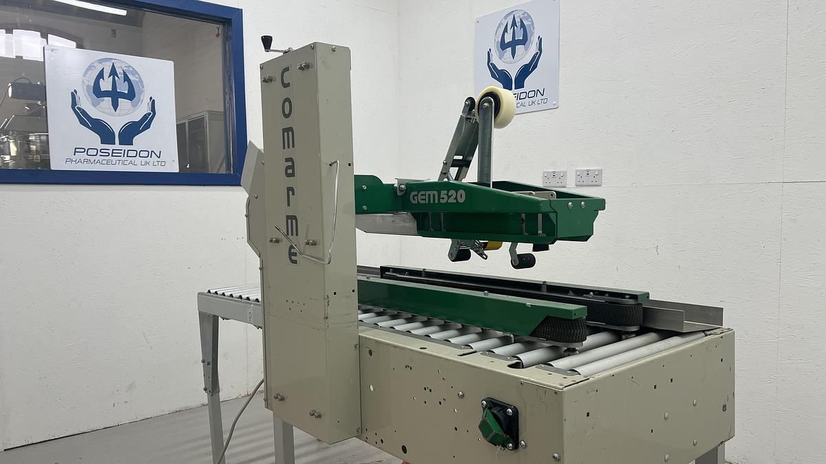 Used Comarme GEM 520 Semi-Automatic Case Sealer