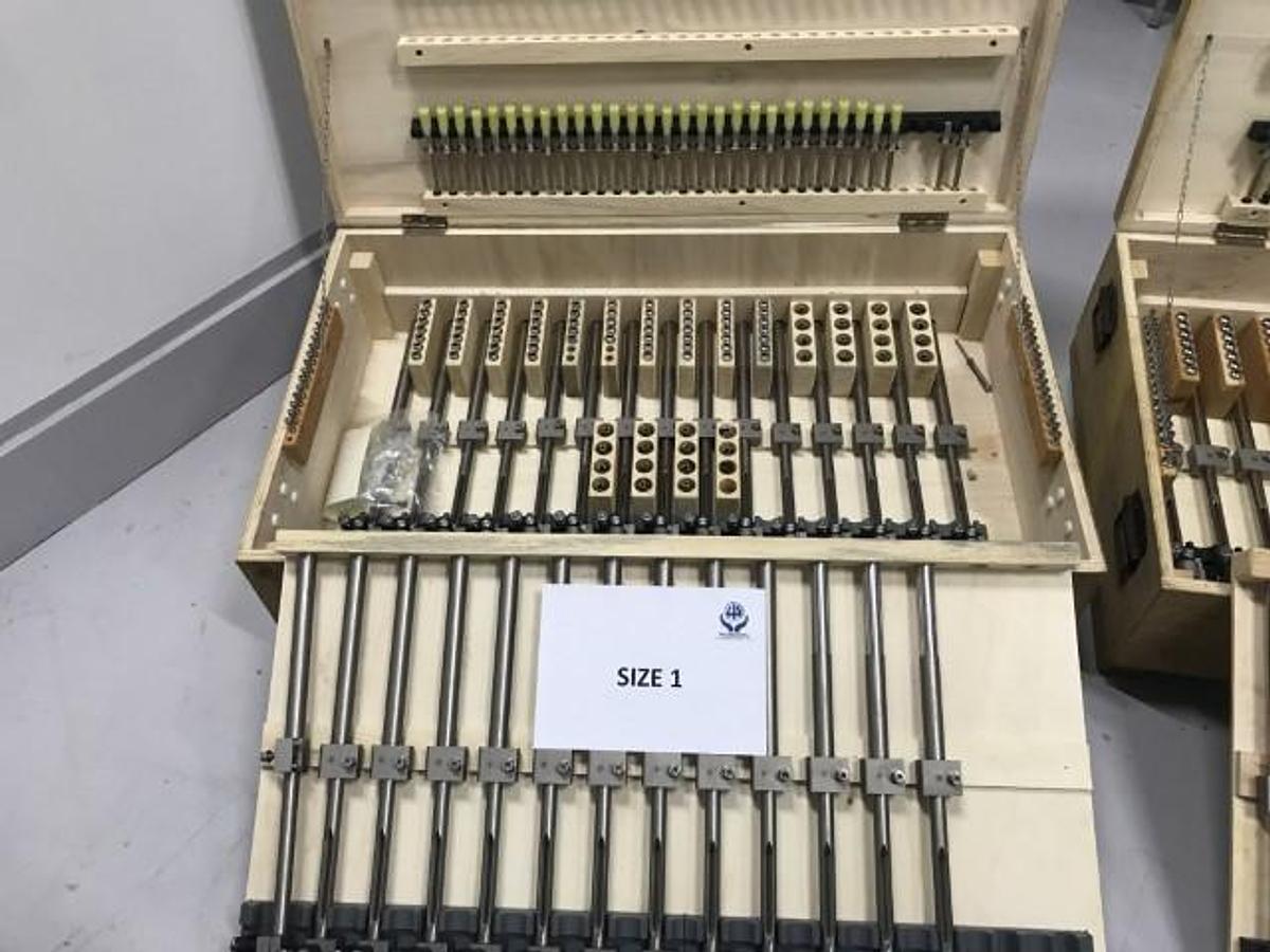 Used Change Parts for IMA Matic 90 - 7 Sets (all in excellent condition and securely cased – please see photos)