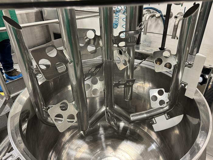 Used Urlinski 200 Litre Stainless Steel Jacketed Mixer Homogenizer