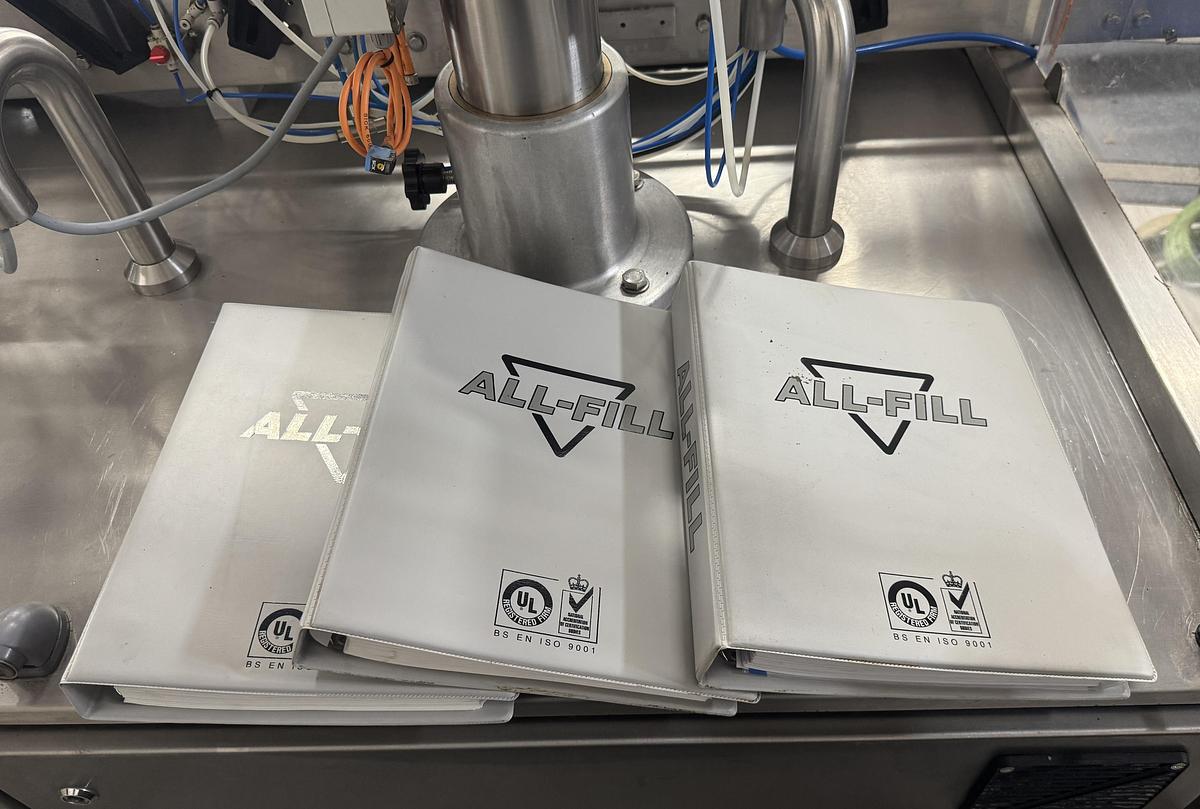 Used All-Fill 2-Head Automatic Powder Filler