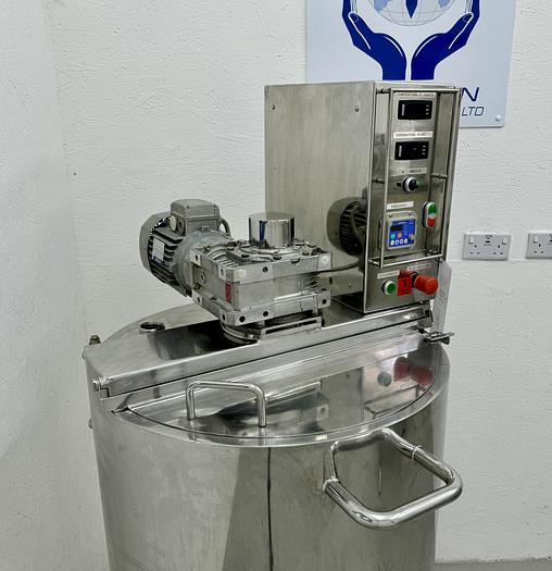 Used Urlinski MZUTT 120 Litre Jacketed Anchor Gate Mixer