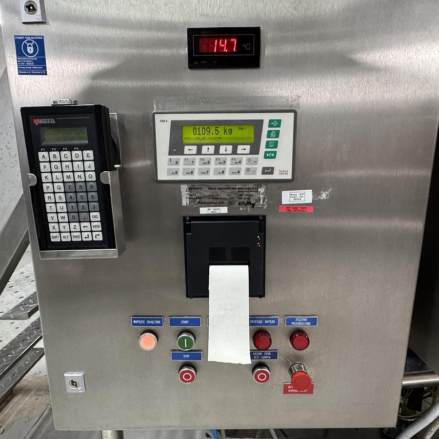 Used Milfor MGW-1 Processing Magnetic Mixer (Alcohol, ATEX) 