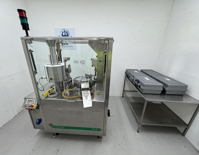 Used Macofar CD-40 Automatic Capsule Filler 