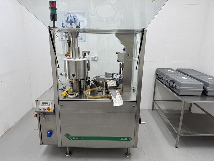 Used Macofar CD-40 Automatic Capsule Filler 