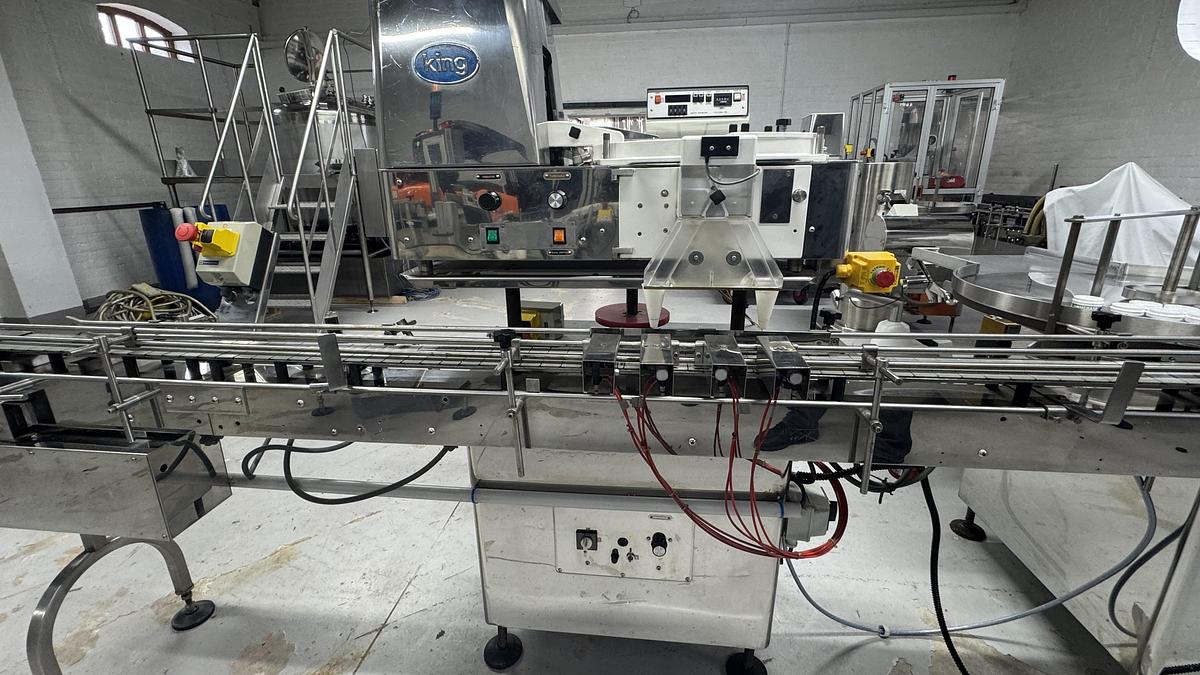 Used King TB-4 Automatic Tablet/Capsule Counting & Filling Line