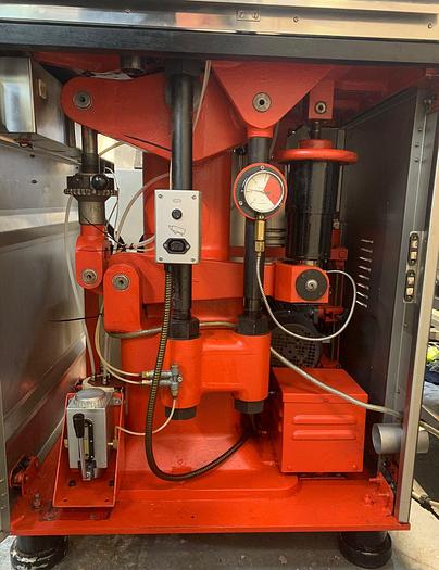 Used Manesty D4 20 station rotary tablet press with rotary feeder