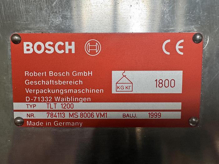 Used Bosch TLT 1200 Blister Packer