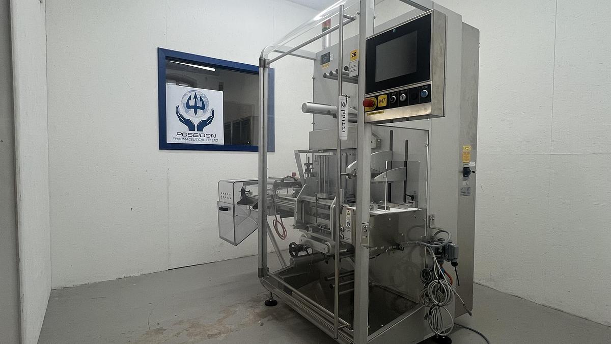 Used PEWO-Pack 250 automatic bundler and stretch bander 