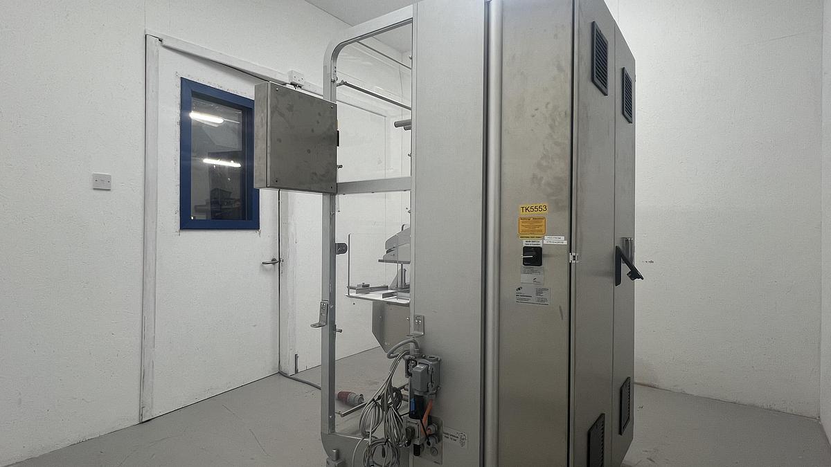 Used PEWO-Pack 250 automatic bundler and stretch bander 