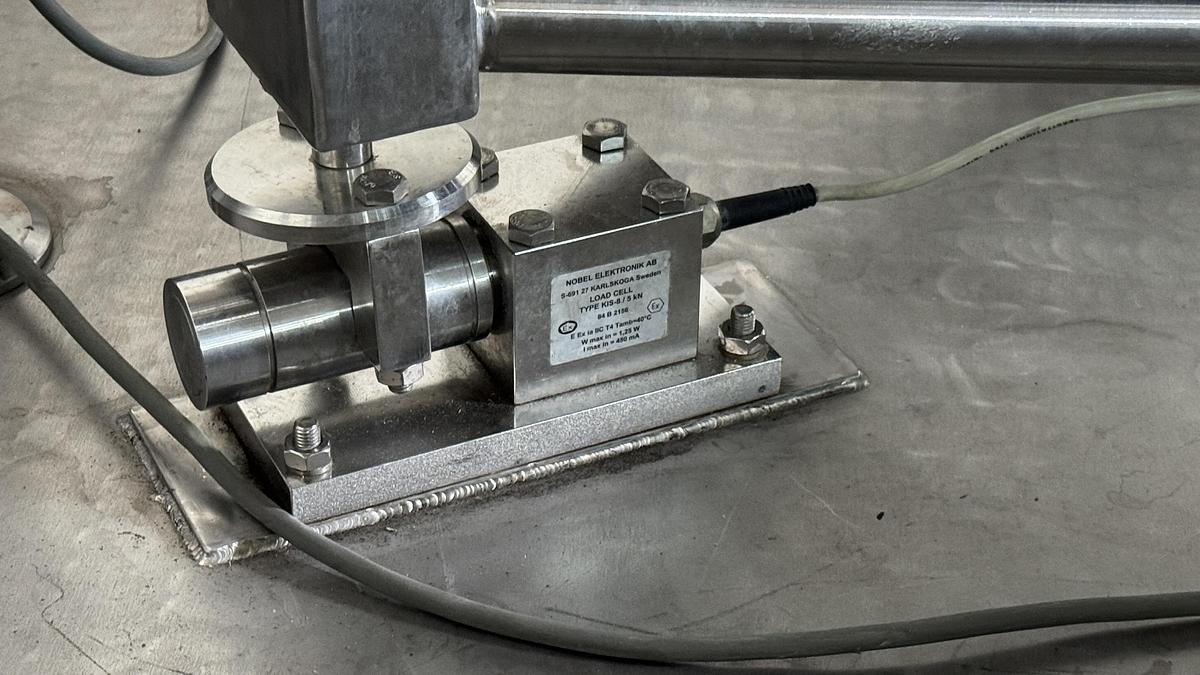 Used Milfor MGW-1 Processing Magnetic Mixer (Alcohol, ATEX) 