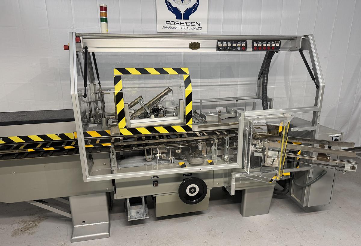 Used CAM AV Semi-Automatic Vertical Cartoner