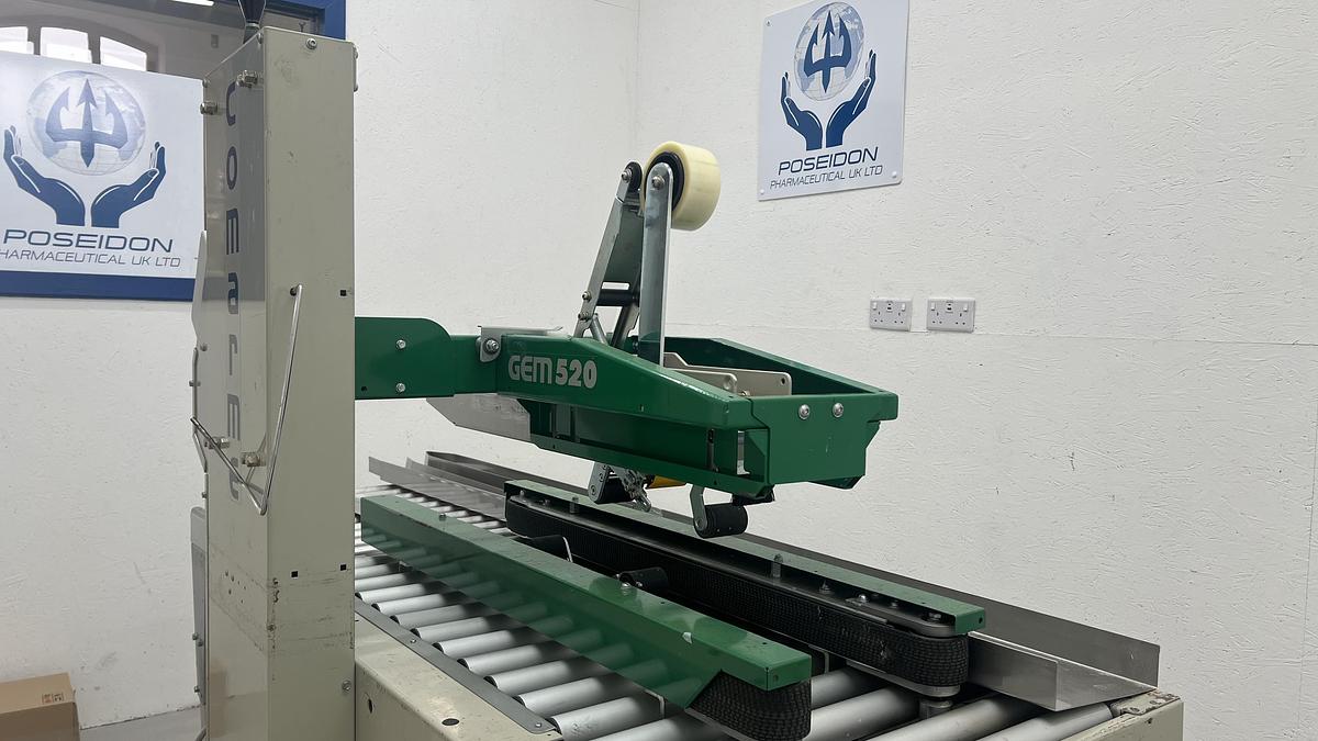 Used Comarme GEM 520 Semi-Automatic Case Sealer