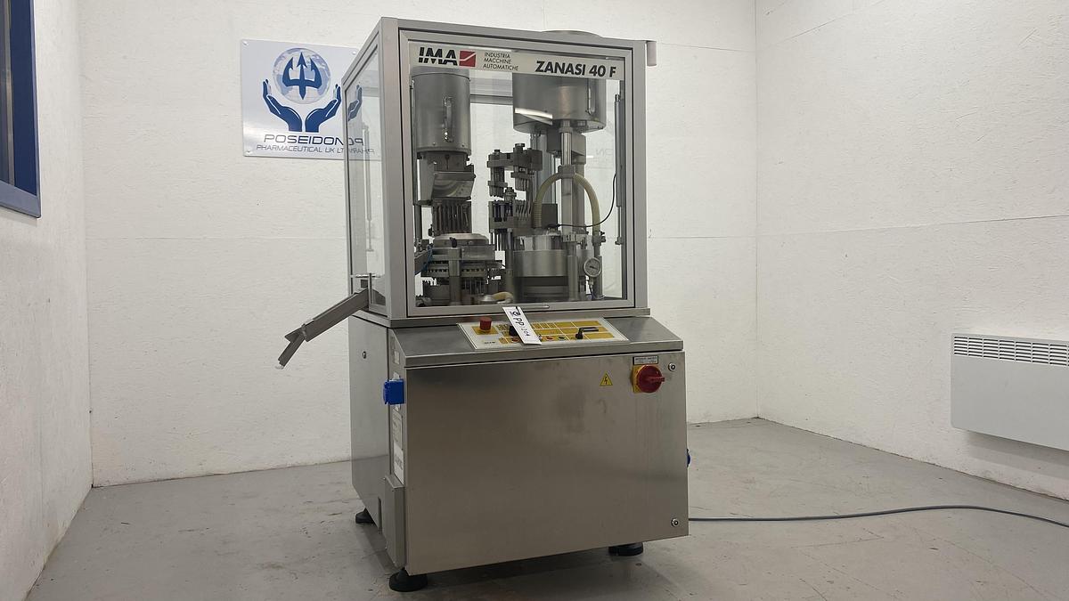 Used IMA Zanasi AZ-40 F Automatic Capsule Filler