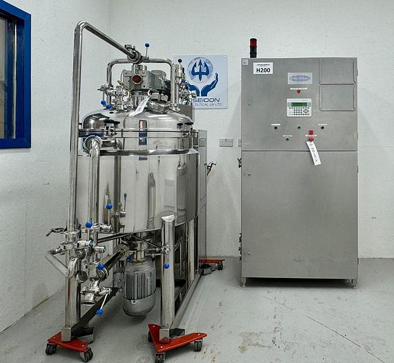 Used Urlinski 200 Litre Stainless Steel Jacketed Mixer Homogenizer