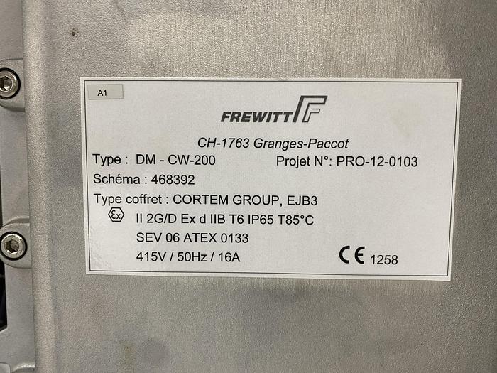 Used Frewitt ConiWitt-200 conical sieve mill