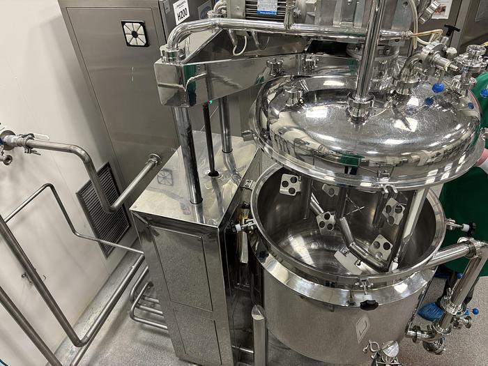 Used Urlinski 200 Litre Stainless Steel Jacketed Mixer Homogenizer