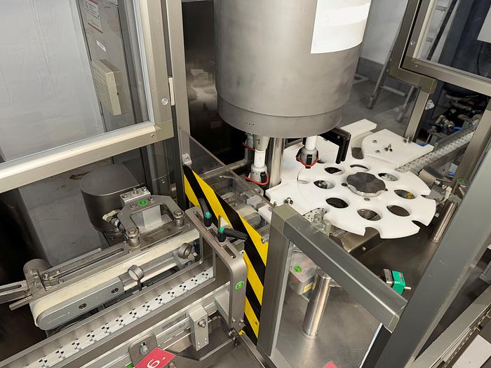 Used Marchesini Tonazzi ML-55 T Automatic Rotary 3-Head Capper 