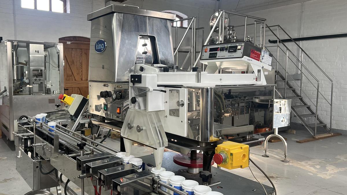 Used King TB-4 Automatic Tablet/Capsule Counting & Filling Line