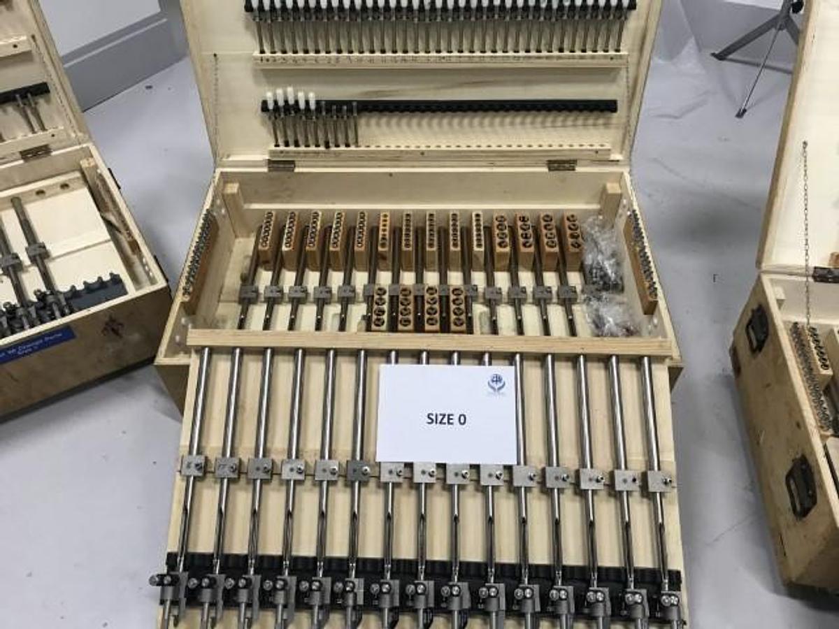 Used Change Parts for IMA Matic 90 - 7 Sets (all in excellent condition and securely cased – please see photos)