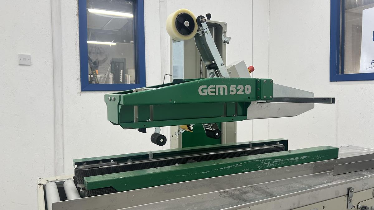 Used Comarme GEM 520 Semi-Automatic Case Sealer
