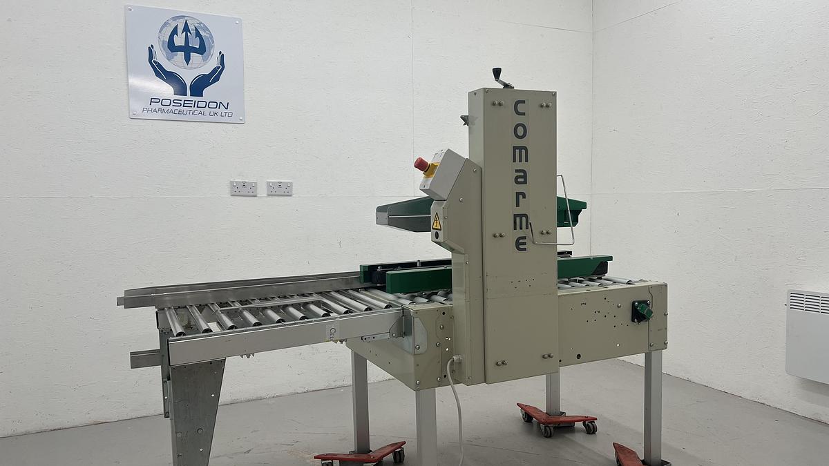 Used Comarme GEM 520 Semi-Automatic Case Sealer