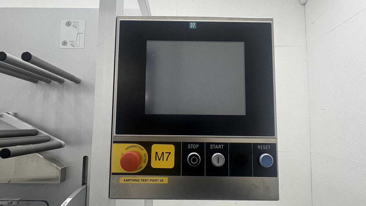 Used PEWO-Pack 250 automatic bundler and stretch bander 