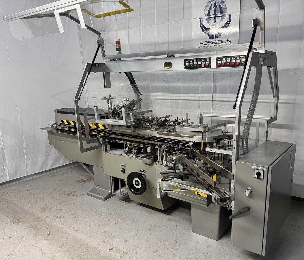 Used CAM AV Semi-Automatic Vertical Cartoner