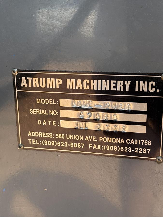 Used A-Trump Vertical Milling Machine - AONE-2VSG