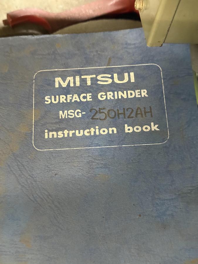 Used MITSUI SURFACE GRINDER