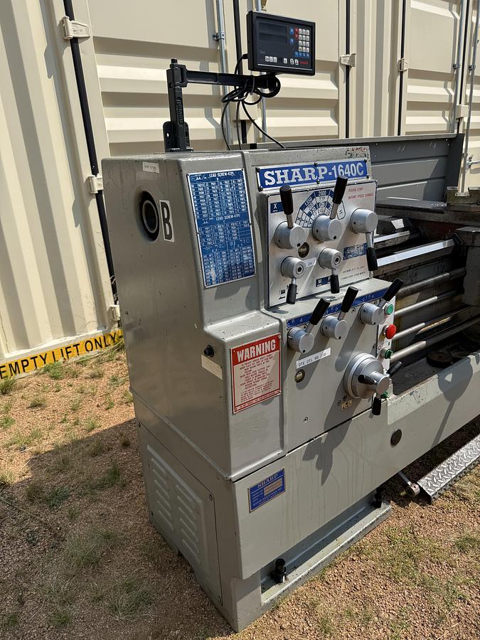 Used SHARP PRECISION ENGINE LATHE 16X40