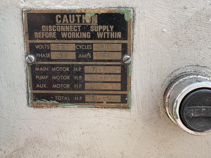 Used CLAUSING COLCHESTER 15" LATHE