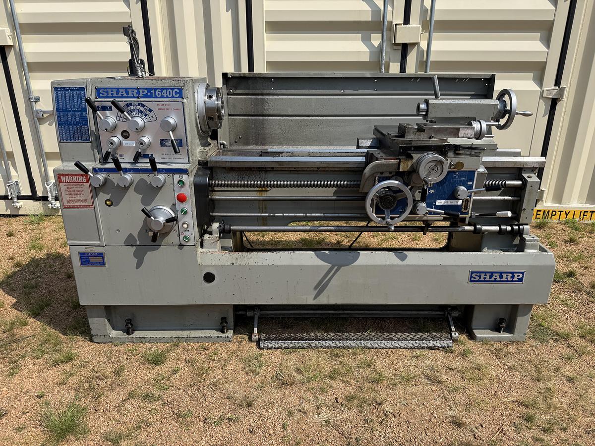 Used SHARP PRECISION ENGINE LATHE 16X40