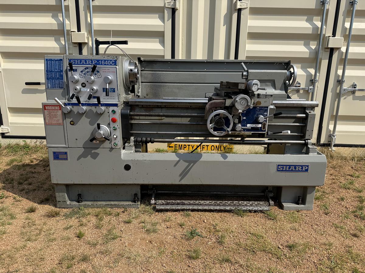 Used SHARP PRECISION ENGINE LATHE 16X40