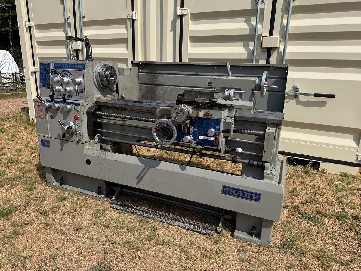 Used SHARP PRECISION ENGINE LATHE 16X40