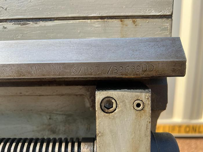 Used CLAUSING COLCHESTER 15" LATHE