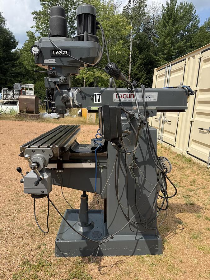 Used Lagun Vertical Milling Machine - FTV-2