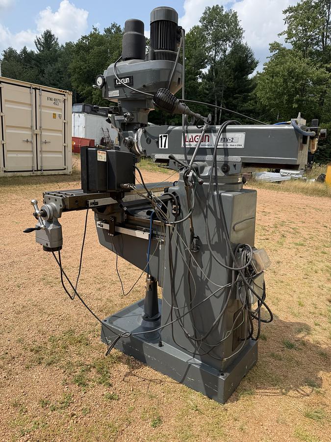 Used Lagun Vertical Milling Machine - FTV-2