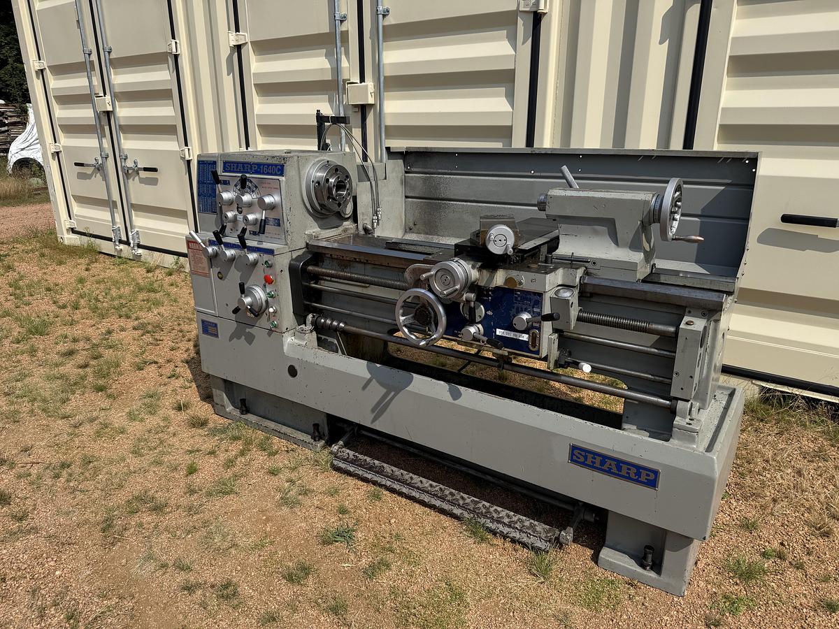 Used SHARP PRECISION ENGINE LATHE 16X40