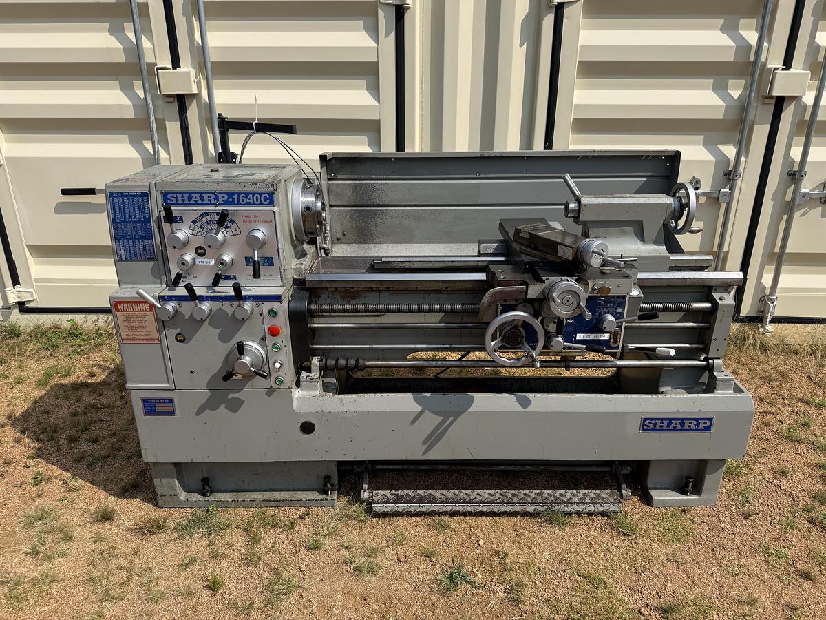 Used SHARP PRECISION ENGINE LATHE 16X40