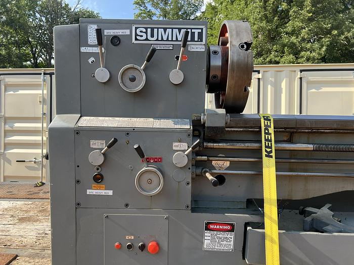 Used SUMMIT 19" X 80" LATHE - BIG 4" HOLE THRU SPINDLE