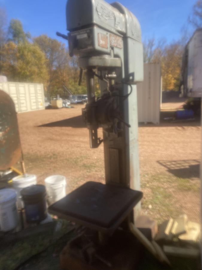 Used HEAVY DUTY BUFFALO DRILL PRESS