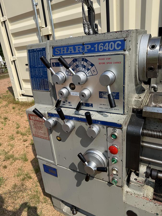 Used SHARP PRECISION ENGINE LATHE 16X40