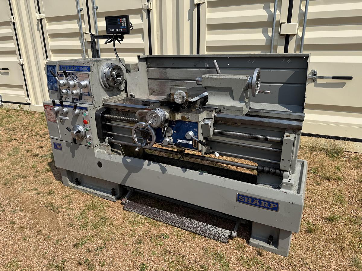 Used SHARP PRECISION ENGINE LATHE 16X40
