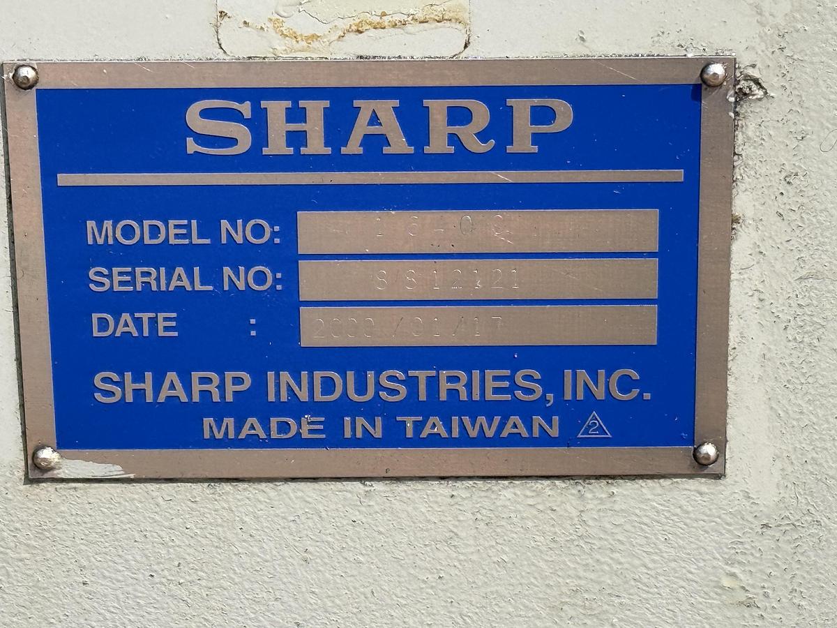 Used SHARP PRECISION ENGINE LATHE 16X40