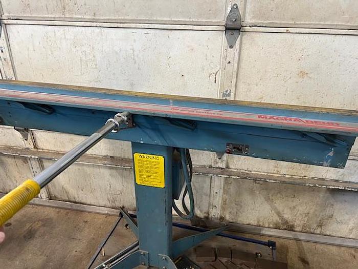 Used Roper Whitney Magna Bend - MBB 4182, 4' x 18 gauge - Magnetic Bender