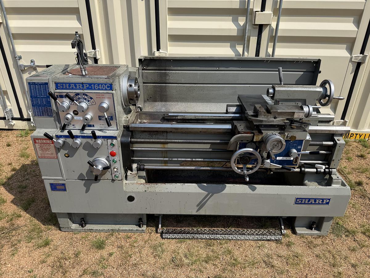 Used SHARP PRECISION ENGINE LATHE 16X40