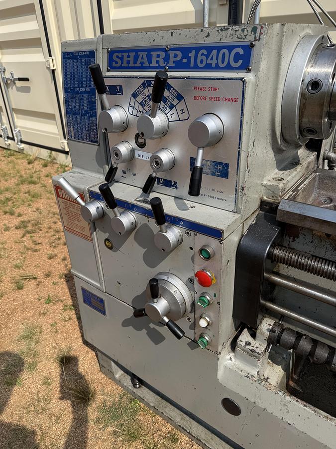 Used SHARP PRECISION ENGINE LATHE 16X40