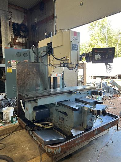 Used TRAK FHM7 CNC Bed Mill with long 23" x 60" travels, 7.5HP